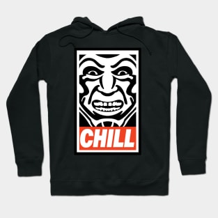 Chill in Red Hoodie